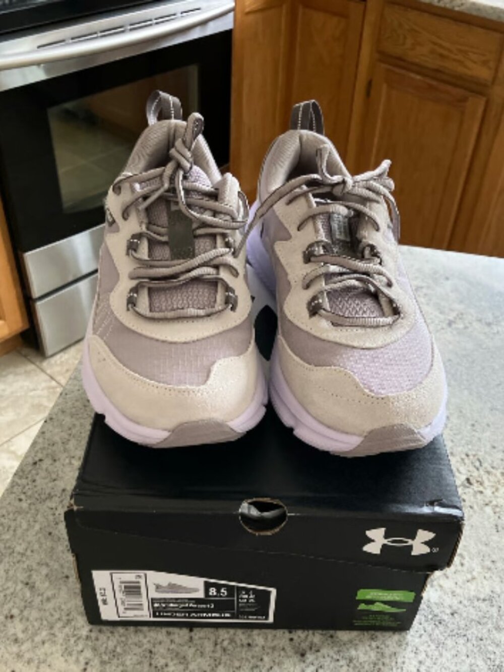 New Under Armour Brand Sneakers Size 8.5 Grey Colored